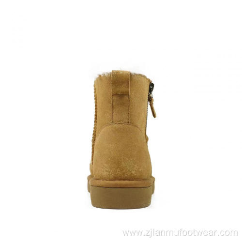 Waterproof Natural suede Pure Australian sheepskin Boots